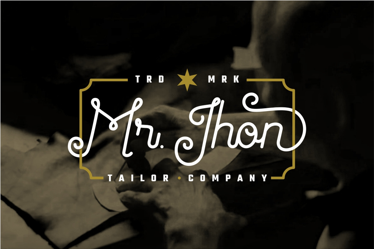 Antiqueline - Monoline Typeface preview 8