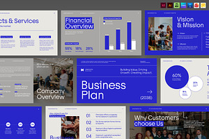 Business Plan Presentation Template, a Presentation Template by BrandPacks