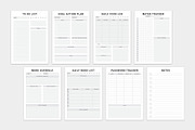 2024 Monday & Sunday Starts planner, a Stationery Template by MNT-Creator (Thumbnail 10 of 10)