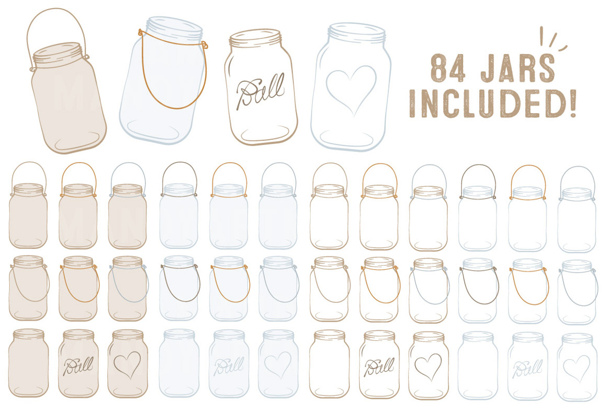Champagne Jar Vectors & Clipart, an Illustration by Amanda Ilkov (Photo 4 of 4)