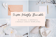 Wedding styled photo bundle | 2 containing social media, instagram photos, an Arts & Entertainment Photo by Brand Strategy Co. (Thumbnail 1 of 6)