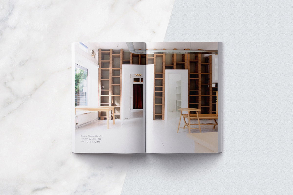 A La Mode Magazine/Brochure Template, a Brochure Template by Mindful Mapbooks Co. (Photo 5 of 12)