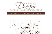 Ombre Grey & Brown Washes, an Illustration by Feather Grace Designs (Thumbnail 5 of 7)