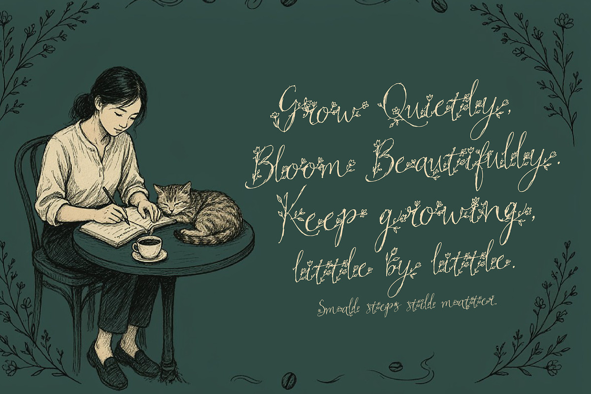 WindeRums - Rustic Floral Script, a Script Font by HypeWorksCo (Photo 7 of 15)