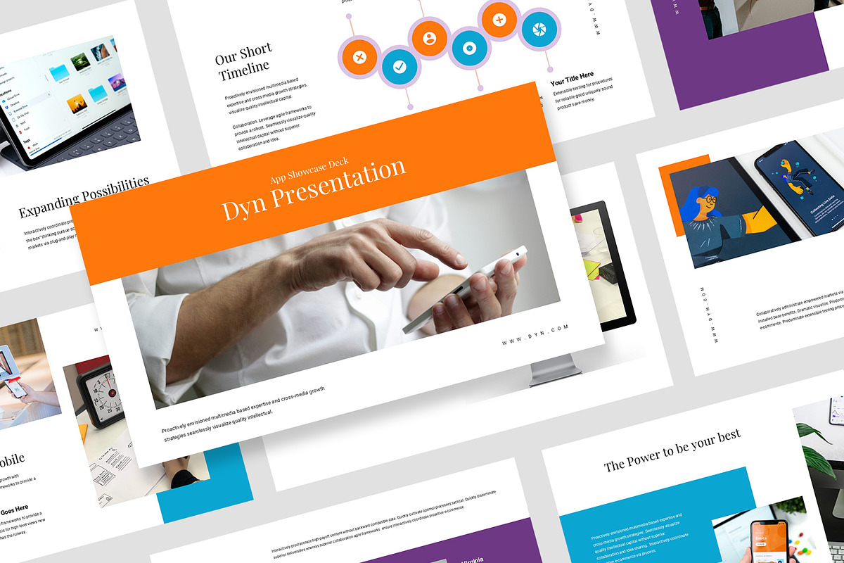 Dyn : App Showcase Powerpoint