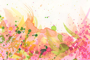 Art Watercolor and Acrylic blot.