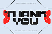 Futurimp, a Sans Serif Font by graphicook (Thumbnail 10 of 10)