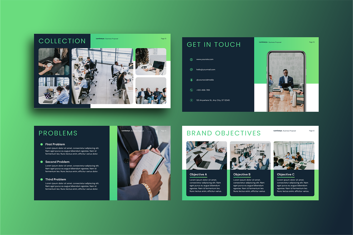 Luminaryx - Business Proposal, a Presentation Template by ArbaStudio (Photo 4 of 5)