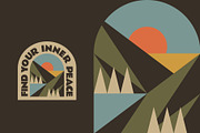 Inspiring Adventure Badges, an Illustration by Firowerk (Thumbnail 2 of 7)