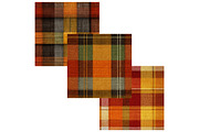 Orange Seamless Tartan Plaid Pattern, a Texture Graphic by CitraGraphics (Thumbnail 6 of 7)