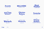 Eriega | Modern Tech Display, a Serif Font by Aluyeah Studio (Thumbnail 15 of 16)