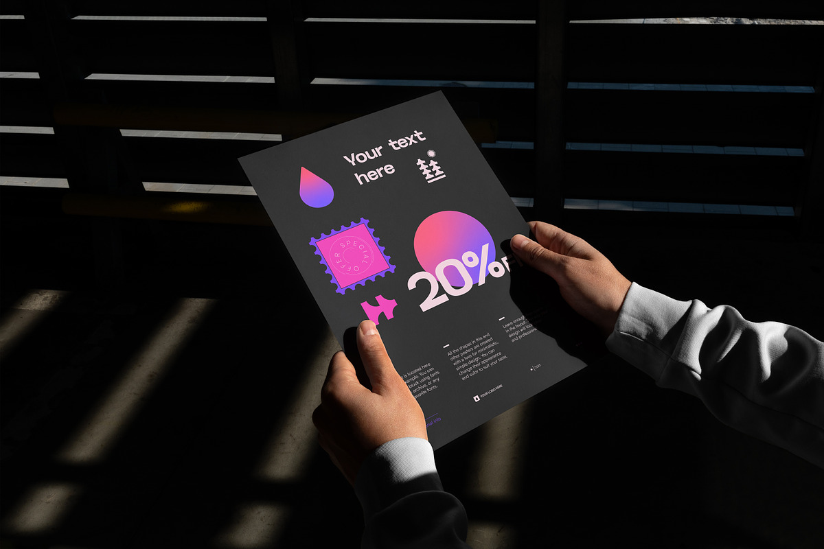 10 Swiss Style Poster Template, a Graphic by Fun Fusion Design (Photo 5 of 16)