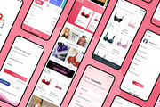 Care me - Lingeries Ecommerce UI Kit, an UI Kit Template by SyalUIUX (Thumbnail 5 of 12)