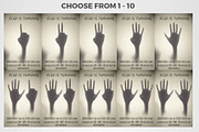 Scary Hand Kids Birthday Invitation, an Invitation Template by 1208designs (Thumbnail 3 of 6)