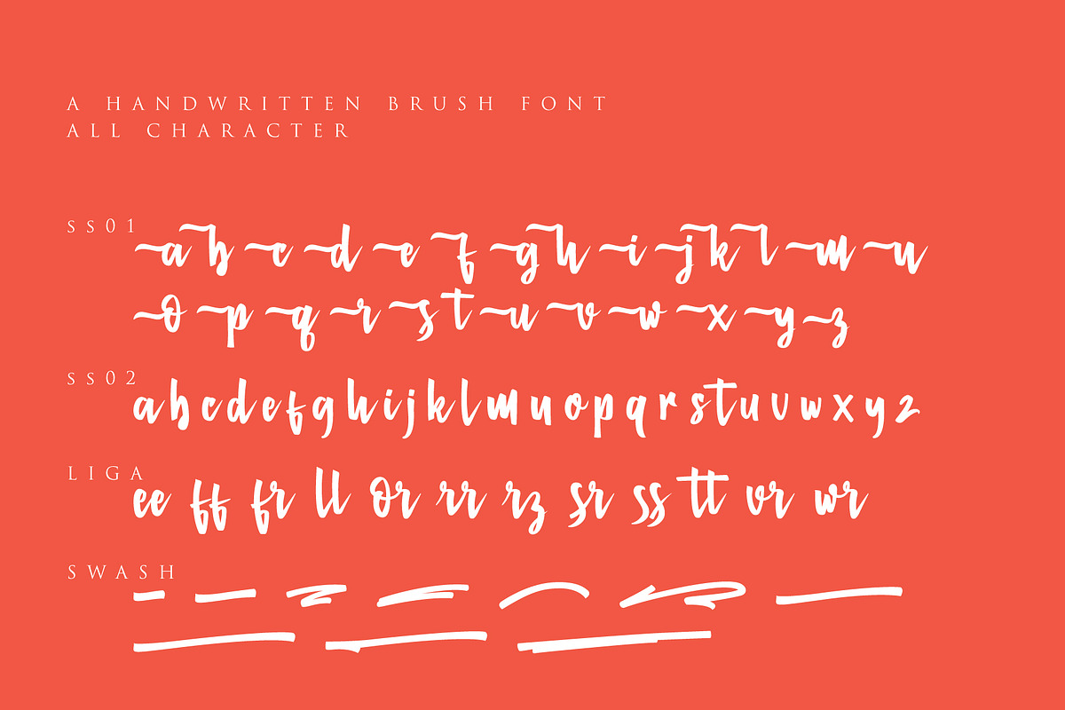 Busingen am Hochrhein, a Script Font by Atj.std (Photo 7 of 8)