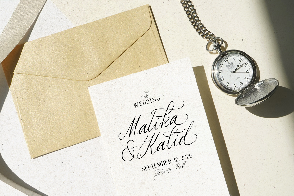 Golden Rouge Vintage Script, a Script Font by Letterhend Studio (Photo 2 of 10)