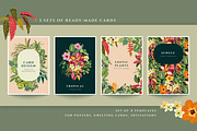 Tropical Plants & Animals, a Pattern Graphic by Molly art (Thumbnail 5 of 14)