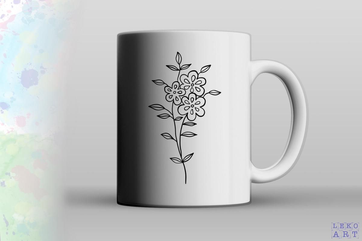 Wildflowers Brush Stamps Procreate, a Brush Add-On by LekoArt (Photo 6 of 8)