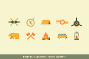 Travel Adventure Logo Creator Kit, a Graphic by Wilsonkjc (Thumbnail 7 of 9)