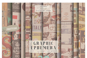 Graphic Ephemera Textures Vol. 1-3