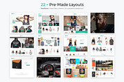 YourStore Multipurpose Magento theme, a Websites & App Template by TonyTemplates (Thumbnail 2 of 5)