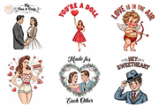 Funny Retro Quotes PNG Clipart, an Object Illustration by KennedyStudio (Thumbnail 3 of 5)