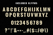 Fast Track - A Speedy Display Font, a Font by Build Interactive (Thumbnail 2 of 6)