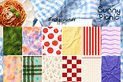 Sunny Picnic Graphics Kit, an Object Graphic by DreamoraArt (Thumbnail 6 of 7)