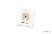 Dog Face Clipart, A-Z Breed Poster, an Animal Illustration by DearLetters (Thumbnail 7 of 7)