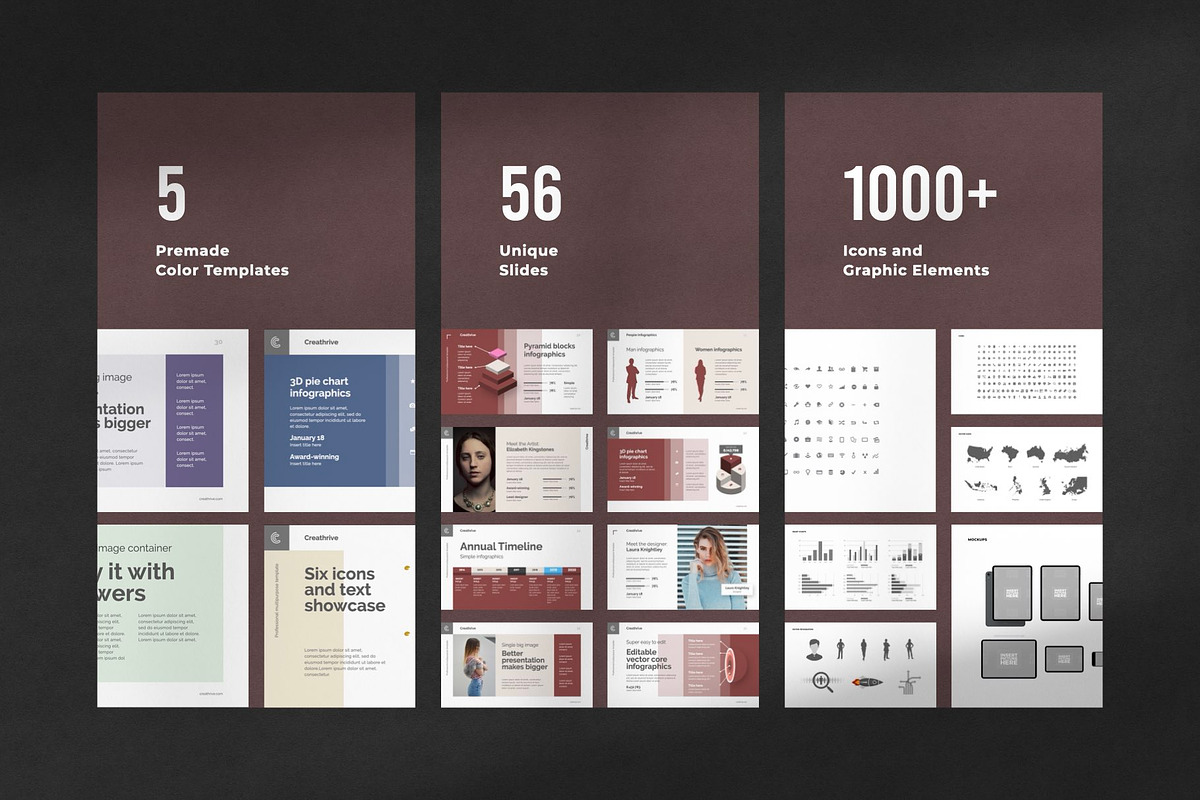 Prime PowerPoint Template, a Presentation Template by Creathrive Design (Photo 2 of 7)