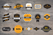 30 Vector Badges, an Object Graphic by VL Shop (Thumbnail 2 of 3)