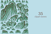 Chinoiserie compositions constructor, a Background Graphic by Ajuga (Thumbnail 6 of 8)