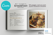 Canva Breakfast Cookbook Template, a Magazine Template by DeLaGranSiete (Thumbnail 5 of 10)