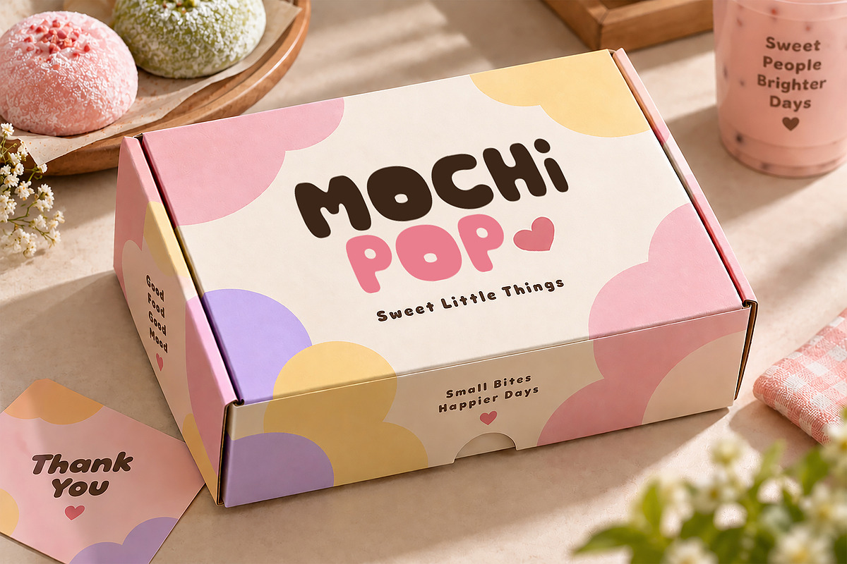 Mochi Pop – Cute Bubble Font, a Sans Serif Font by Yogeeid Std (Photo 5 of 5)