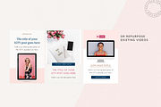 Alyssa IGTV Canva Templates, a Social Media Template by The Canva Template Shop (Thumbnail 6 of 7)
