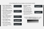 The Inktober Challenge Procreate Kit, a Brush Add-On by Digi Life (Thumbnail 6 of 9)