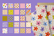 Sweet Love Seamless Patterns, a Pattern Graphic by AnnArt (Thumbnail 4 of 10)