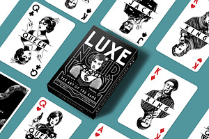 Art Deco Playing Cards Biz in a Box, a Branding & Logo Template by vatesdesign