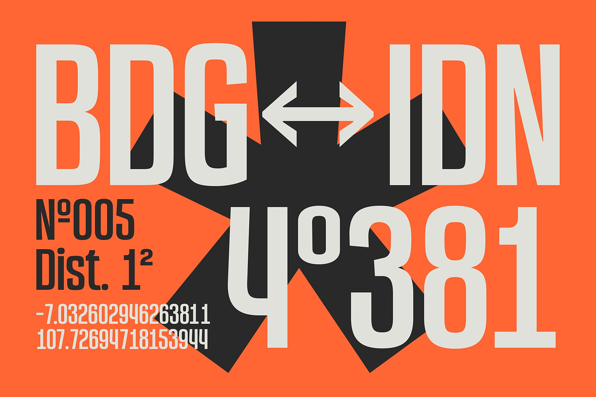 GR RAGH - Condensed Display Typeface, a Sans Serif Font by Garisman Std (Photo 5 of 13)