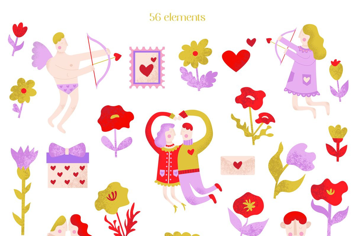 Love is in the Air, a Seasonal Illustration by dariikos (Photo 2 of 9)