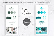 Brand Board Templates | Canva, a Presentation Template by Thirty One Palms Studio (Thumbnail 4 of 7)