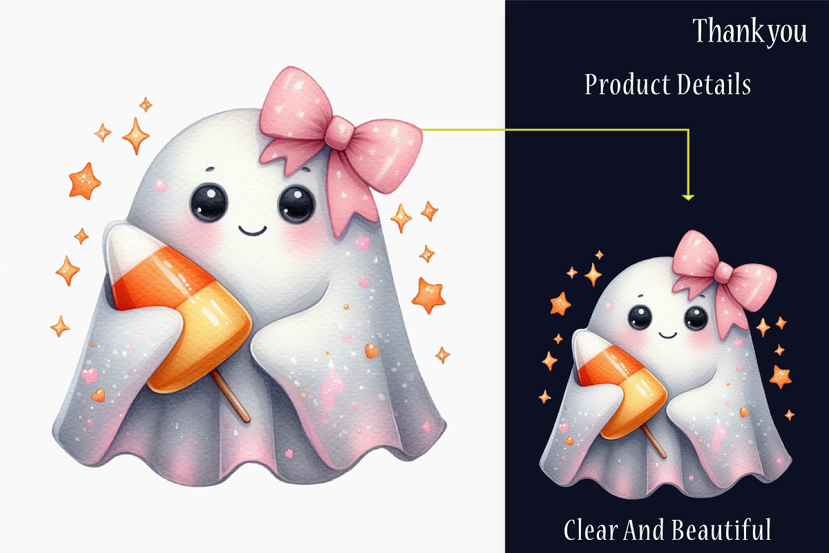 Cute Halloween Clipart, a Graphic by designcity5 (Photo 4 of 5)