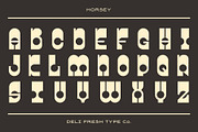 Horsey: A Big Clunky Typeface, a Sans Serif Font by DeliFreshTypeCo. (Thumbnail 2 of 4)