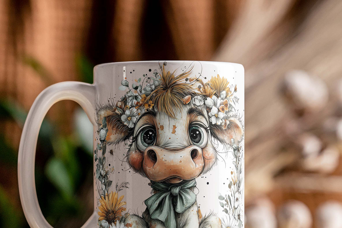Whimsical Baby Animals Watercolor, an Illustration by one-touch (Photo 19 of 23)