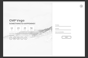 CMP Vega - Maintenance Landing Page, a WordPress Template by NiteoThemes (Thumbnail 2 of 3)
