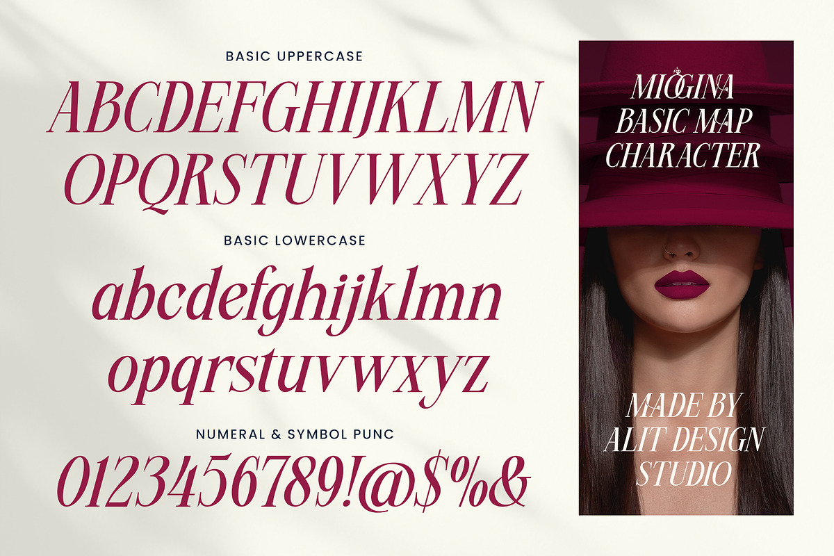 Miogina Typeface, a Serif Font by alit design (Photo 6 of 17)