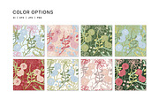 Floral Blossom. Seamless patterns, a Pattern Graphic by oxygen_8 (Thumbnail 7 of 8)