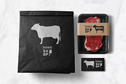 Butcher Shop Bundle -25% OFF, a Branding & Logo Template by Zhemchuzhina (Thumbnail 2 of 5)