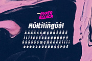 Hyper Bleach - Liquid Type, a Handwritten Font by ikiiko (Thumbnail 7 of 7)