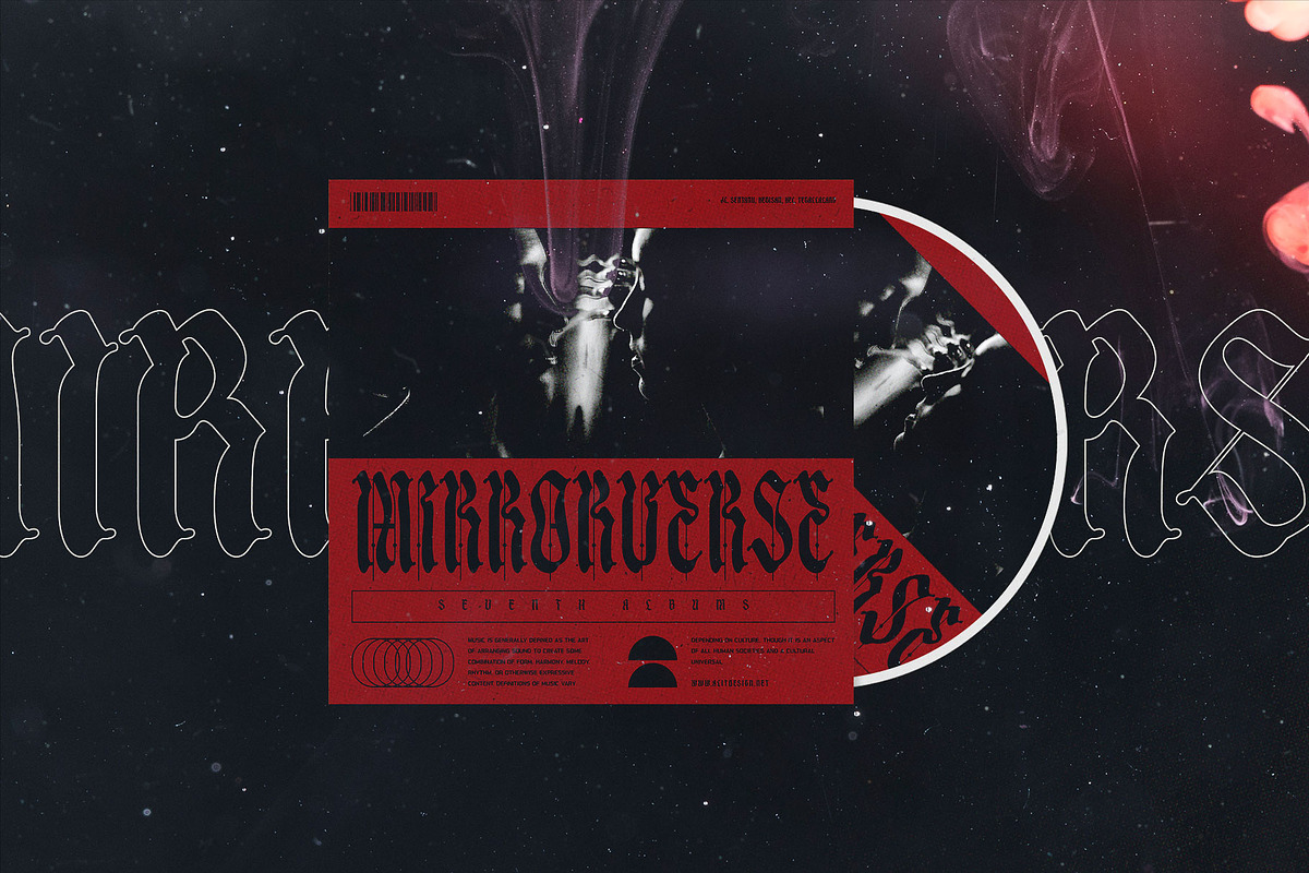 Metal Soup Blackletter Typeface, a Blackletter Font by alit design (Photo 12 of 20)